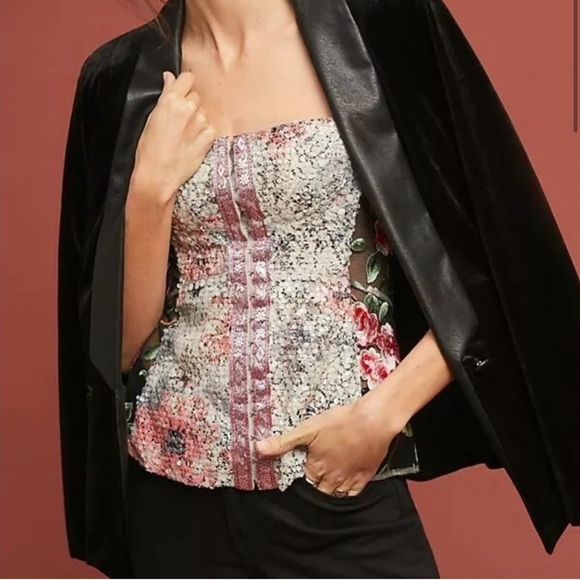 Byron Lars bustier top size 8 - Picture 8 of 8